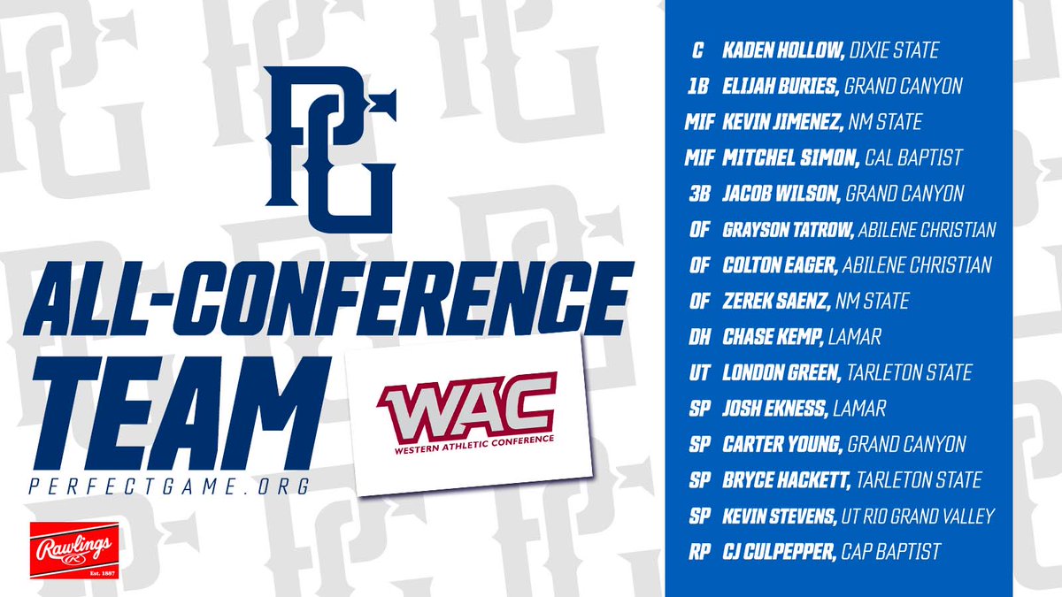 PerfectGameUSA's tweet image. The WAC has added four new members in 2022, and looks to be a wide open race at the top.

Conference Preview: WAC
bit.ly/3seRzUJ