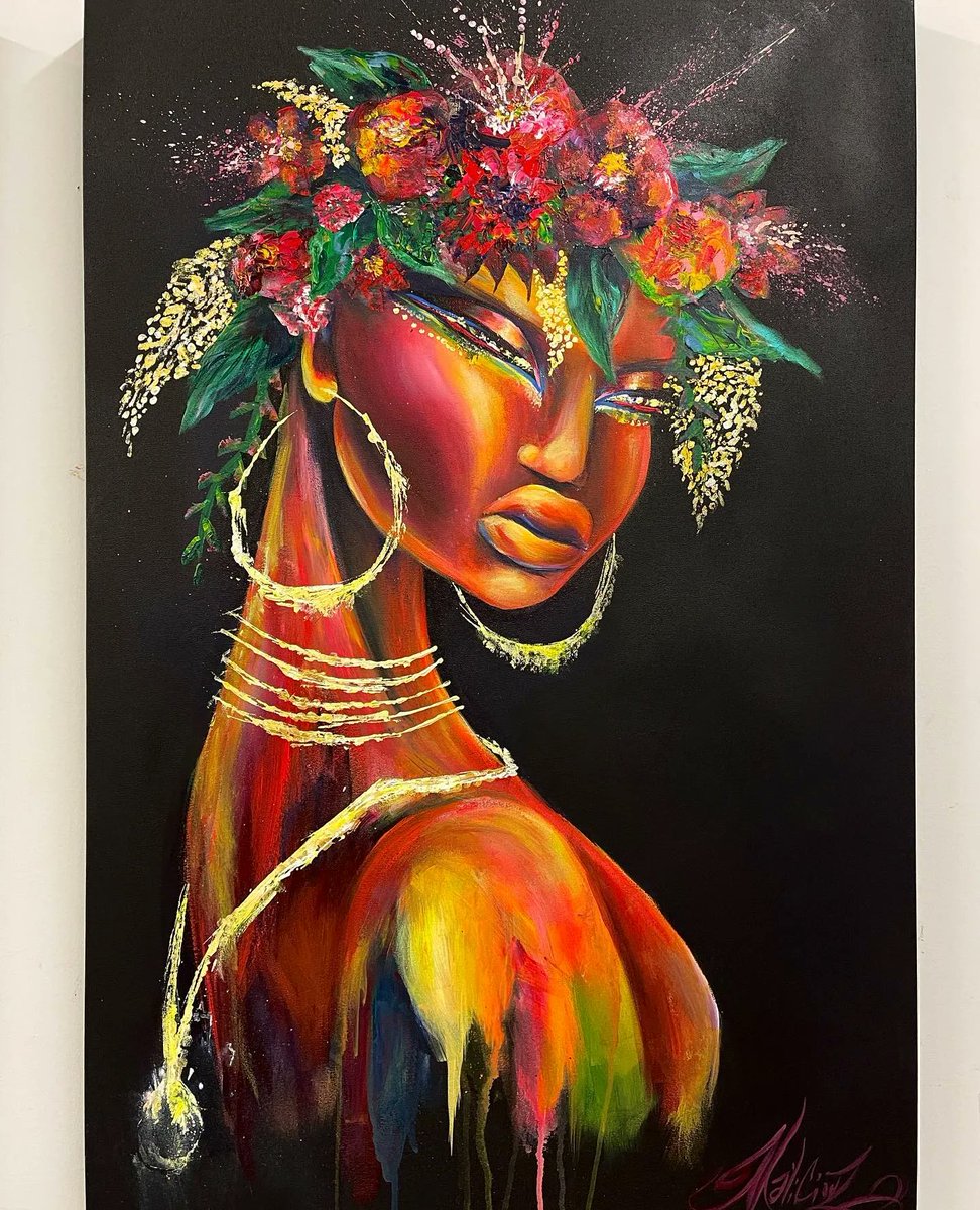 BlackyGyan's tweet photo. #MoisdelHistoiredesNoirs
@MaliCiouZArt 🎨
Superbe artiste en arts visuels montréalaise d’origine haïtienne. Son art se définit comme afro, urbain, contemporain, et met en avant des femmes noires.
#art #visualarts #artist #blackworkmatters #MALICIOUZ
@R_Mag_Art https://t.co/Qqy6MHA5b9
