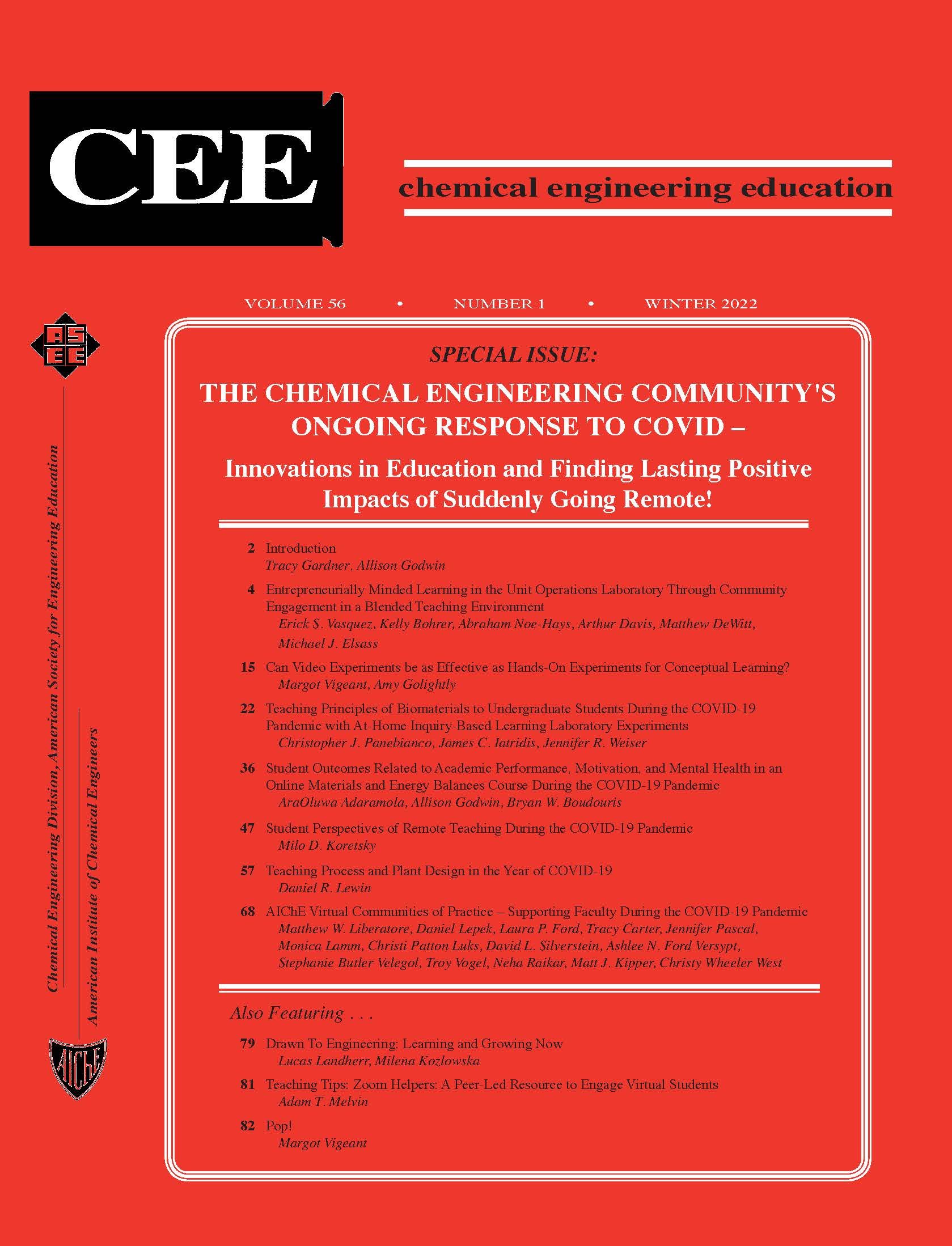 Tweets With Replies By Chemical Engineering Education Journal Cee Chemenged Twitter