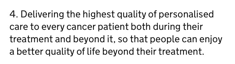 LesleyLesleys's tweet photo. Very excited to see the new 10yr cancer plan Call for Evidence says “Delivering a good quality of life for people who have come through cancer treatment must be a central ambition of any strategy” https://t.co/G2Pf8g9pjg #LivingWithAndBeyondCancer #CancerQualityOfLife https://t.co/qNwRAPVIT0