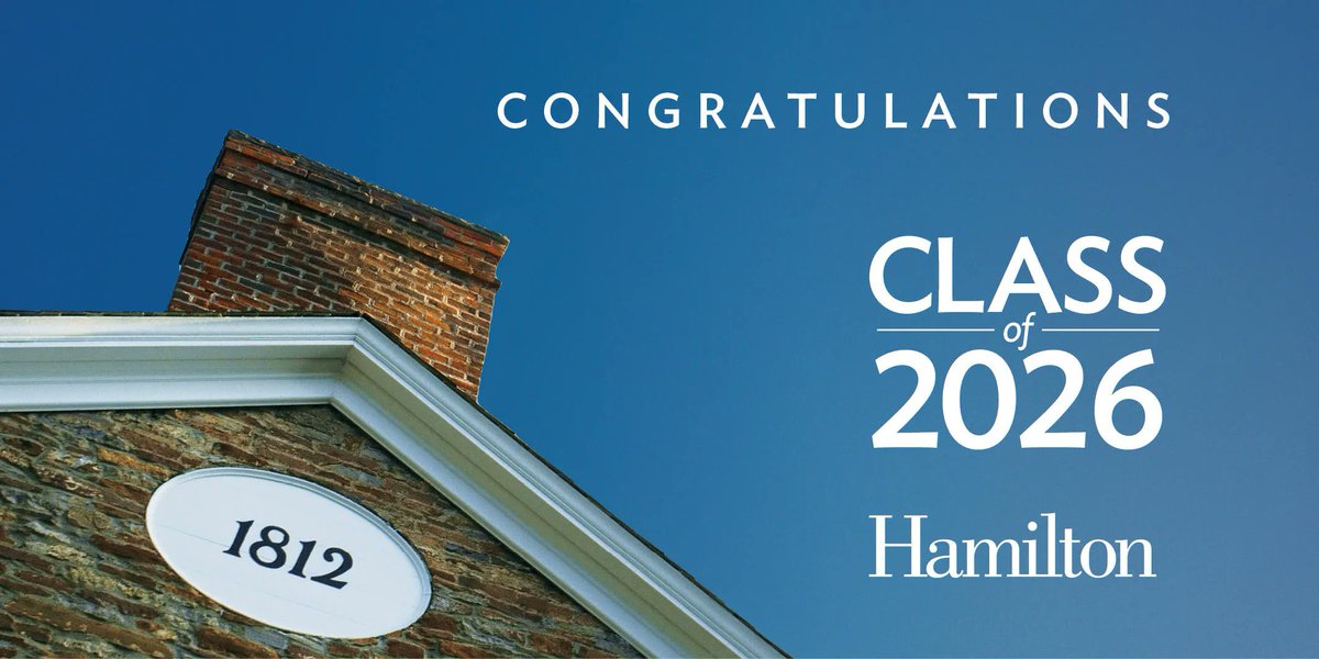 HamiltonCollege's tweet image. Our Early Decision II decisions will be released tonight! Our admission team enjoyed learning about all our applicants and are excited to welcome more members to the Hamilton community. ⁣⁣

#Hamilton2026