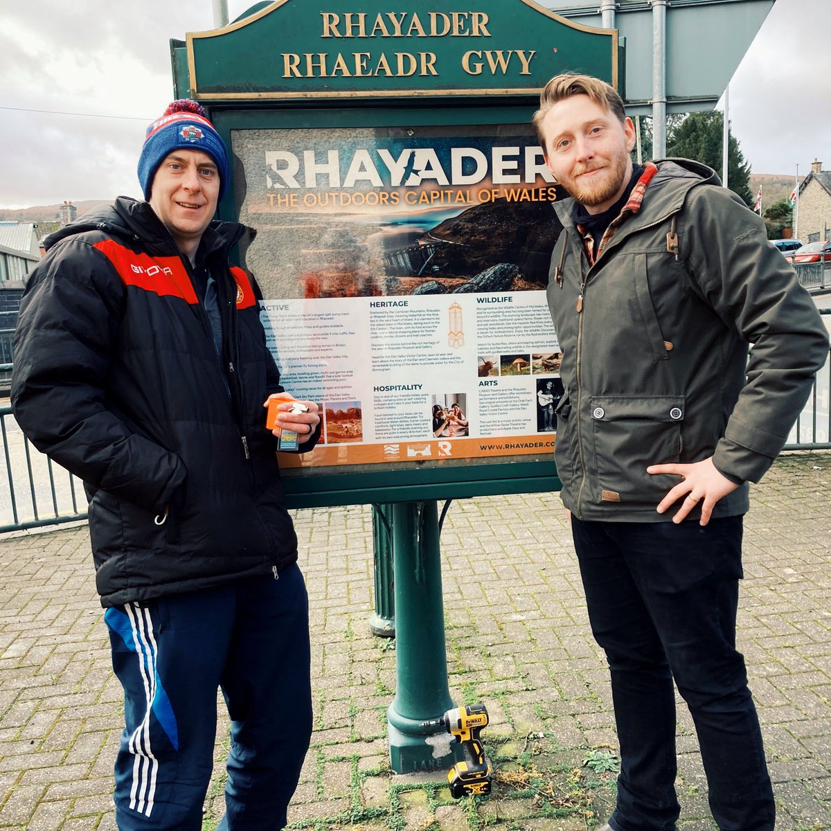 New signs and maps are being displayed around town to direct visitors to local attractions and businesses. Keep a look out for them. #Rhayader