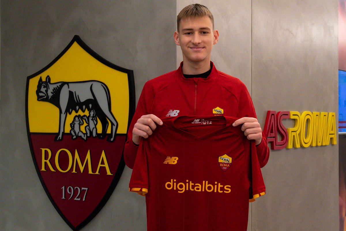 🤝 Benvenuto nel nostro settore giovanile a Mate Ivkovic, centrocampista croato classe 2006, proveniente dall'Hajduk Spalato

#ASRoma