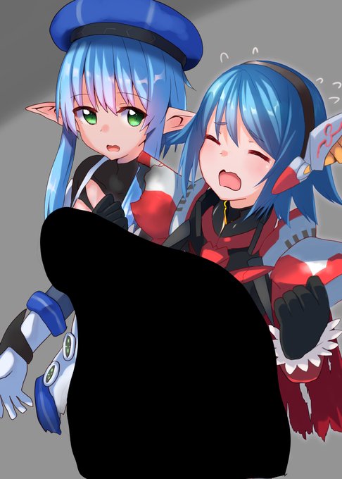 SKEB納品しました、ありがとうございました。後輩ともっと後輩 