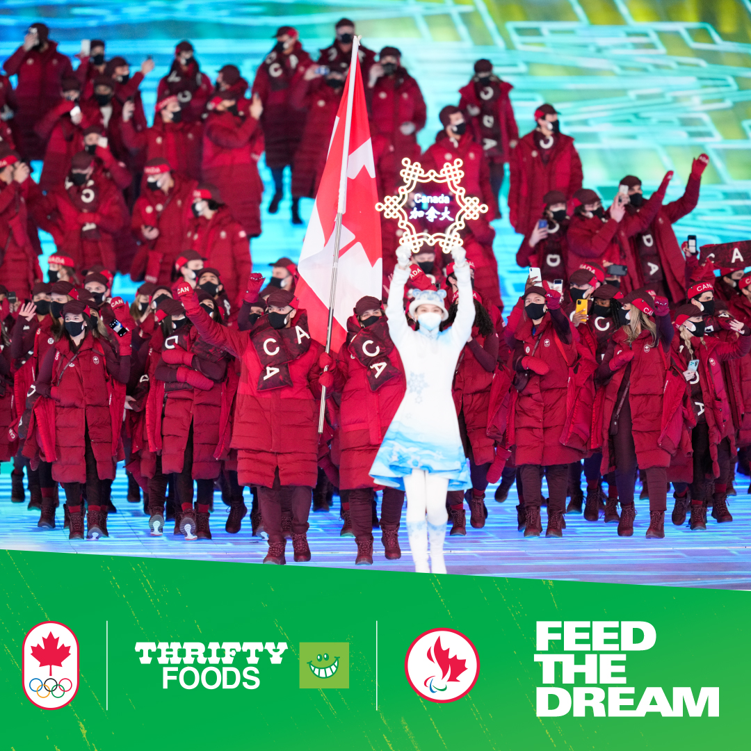 It all starts now! Good luck to all our Canadian Olympians as they embark on their Olympic journeys at #Beijing2022. Let’s show our support and #FeedTheDream. 📷: Andrew Lahodynskyj/COC