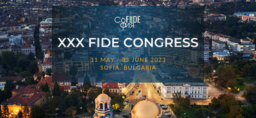 Dear all,
We would like to announce that there is a slight change in the FIDE dates for next year. The Congress will take place 31 May - 03 June 2022 in Sofia Bulgaria. Do not forget to save the dates and join us! <a href="/FIDE2021/">FIDE 2021 The Hague</a> #FIDE2023 #EUlaw