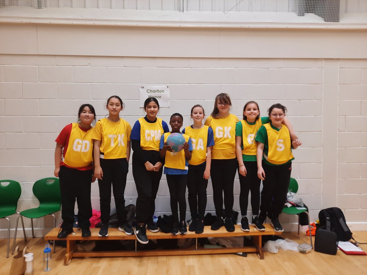 A huge well done to the <a href="/charltonmanor/">Charlton Manor Sch</a> Netball team, taking part in their first tournament and playing on a full size court for the first time. A 2-1 win to end the tournament with. Thank you <a href="/GreenwichSsp/">GreenwichSSP</a> for the opportunity. #fun #teamwork