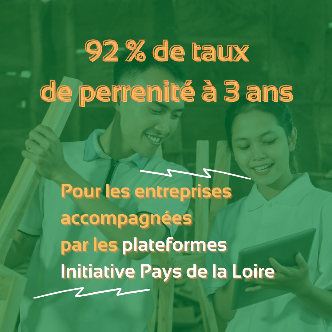INITIATIVE_PdL's tweet image. 💡Être accompagné par les plateformes Initiative Pays de la Loire, c'est avoir 9️⃣2️⃣% de chance de pérenniser son entreprise 3️⃣ans après l'accompagnement Initiative !

👉Pour en savoir plus sur le réseau, découvrez le 1er axe de la promesse Initiative ici : initiative-paysdelaloire.fr/1-accueil-prof…