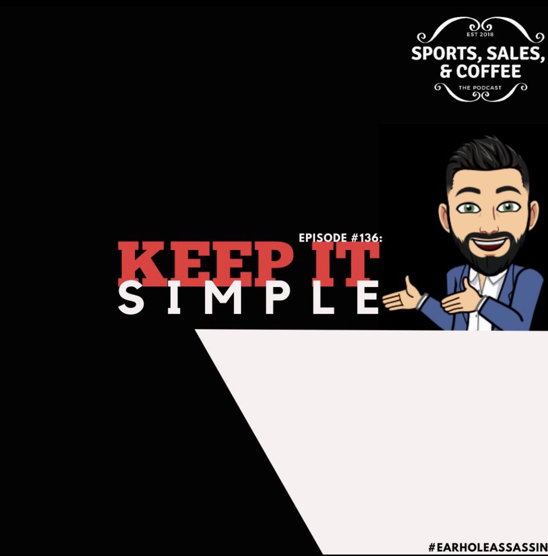 SSC_Podcast's tweet photo. I'm trying to get back on that grind... dropped a new episode last night. If you got time, it's waiting for you. #earholeassassin #sportsbiz #sportssales #sales #saleshelp #salestraining #sportsmanagement #workinsports https://t.co/NekCd95nXI