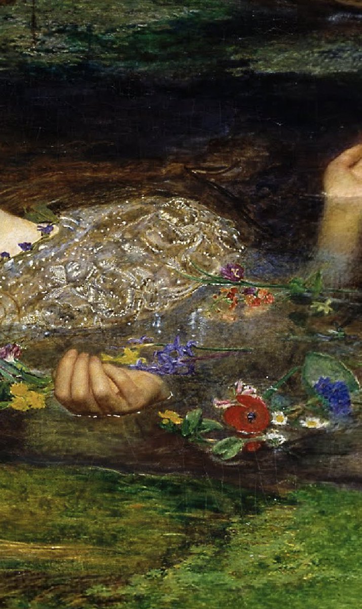 Eser: Ophelia
Sanatçı: Sir John Everett Millais/1851