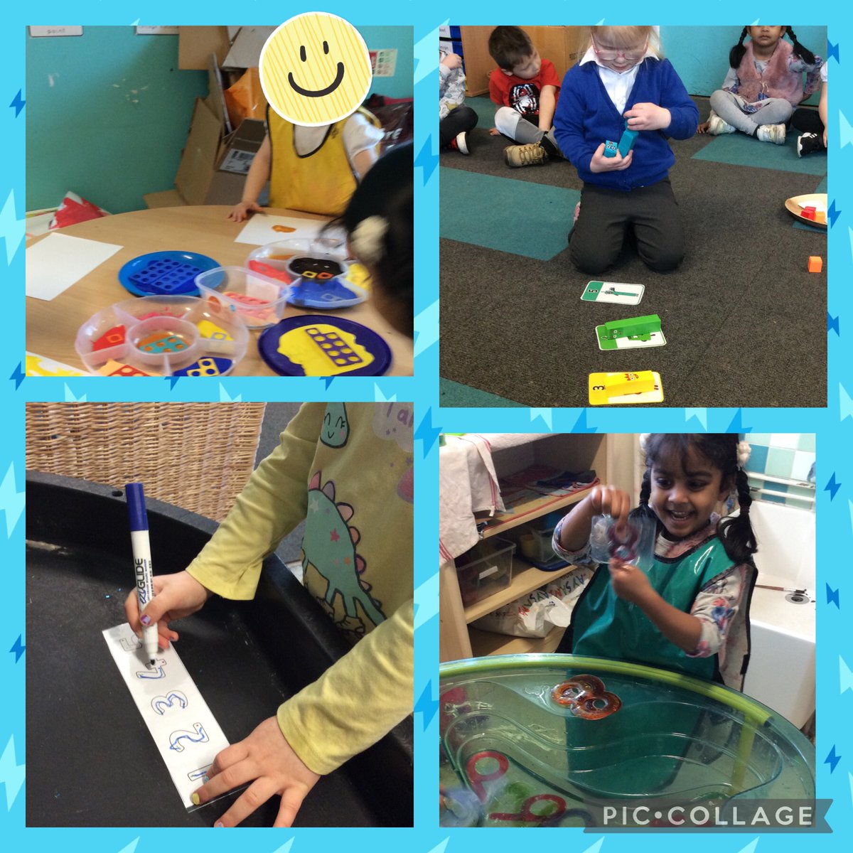 Lots of learning for Number Day! Counting, number recognition, ordering and number rhymes. #DREAMers @satrust_ #NumberDay