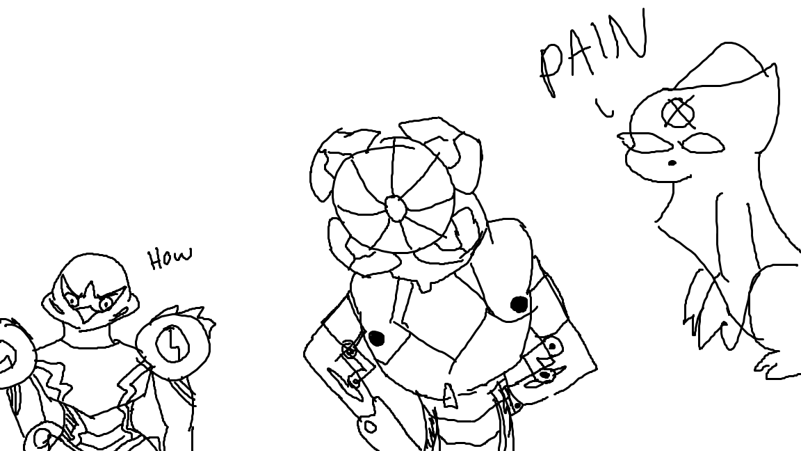 Leshy_is_cool's tweet photo. Tried to draw something on ms Pain(t) 

Yup the program still sucks, just as bad as I remebered it-

#MetroidDread #EMMI #EMMImetroiddread #Rainworld #oc #Samus #SamusAran https://t.co/1eFuefPshw