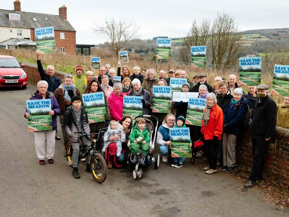 Campaigners in Ludlow are nervously awaiting a planning decision on whether homes will be built on a much-loved piece of meadow land.
buff.ly/3uqnLHA