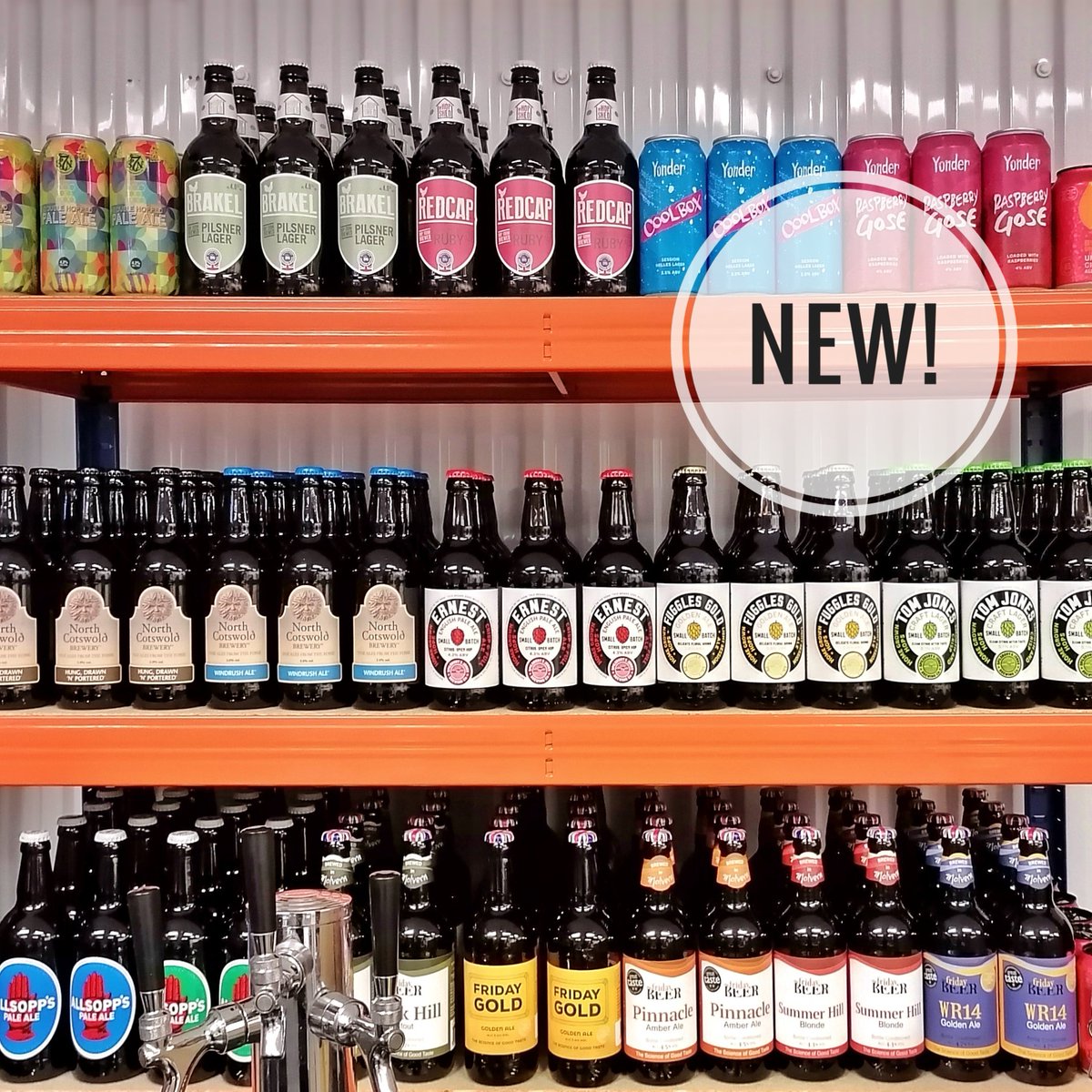 BeerTorrent's tweet image. NEW! Locally-ish produced craft bottles and cans - try some today, we're open 12pm to 9pm today &amp;amp; tomorrow 🍻 #craftbeer #loveleam #beertorrent