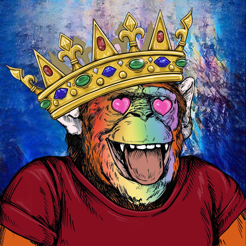 themonsterguild's tweet image. 🎁 48 HR GIVEAWAY 🎁

Receive this derivative of @PrimatesSociety #983

The Happy King

1⃣ Like
2⃣ Retweet
3⃣ Follow me
4⃣ Tag 3 NEW friends

You HAVE to follow me to win.

See more: opensea.io/collection/pri…

Ends Feb 6 @ 8 pm PT

#nftgiveaways #nftgiveaway #Giveaway