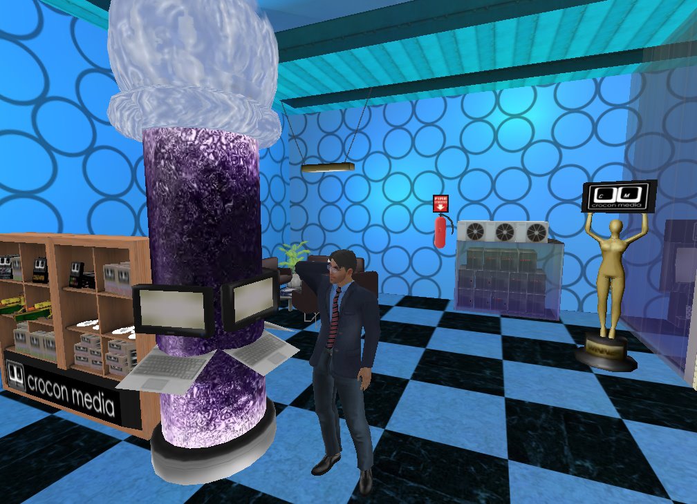CroConMedia's tweet photo. In 2011 #croconmedia was already in the #metaverse with an own shop when we sold more than 25.000 units of #QisNU and #WEB3000 virtual #ALLinONE systems in #VirtualVancouver ... should we enter the metaverse again ? #VR #3D https://t.co/K7G9pMmjH1