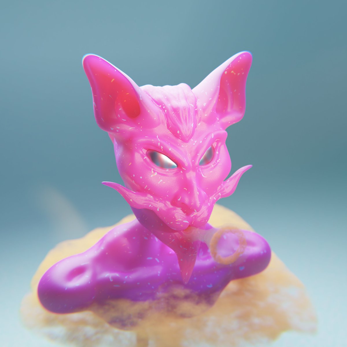 TaxiDri17384402's tweet photo. My first (unfinished) real attempt at sculpting, check out @curtisjamesholt and @Ducky3d's addons for materials, they're pretty cool!
#blender #blender3d #blenderartist #3dart #art #artist #ArtistOnTwitter #sculpting #digitalart #thisisnotanNFT #cycles https://t.co/WM5cgj0K5F