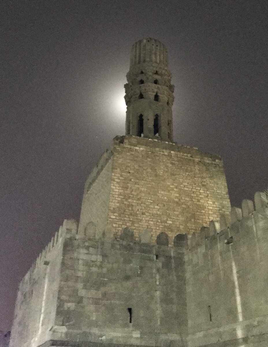 Serious moonlight - in Cairo