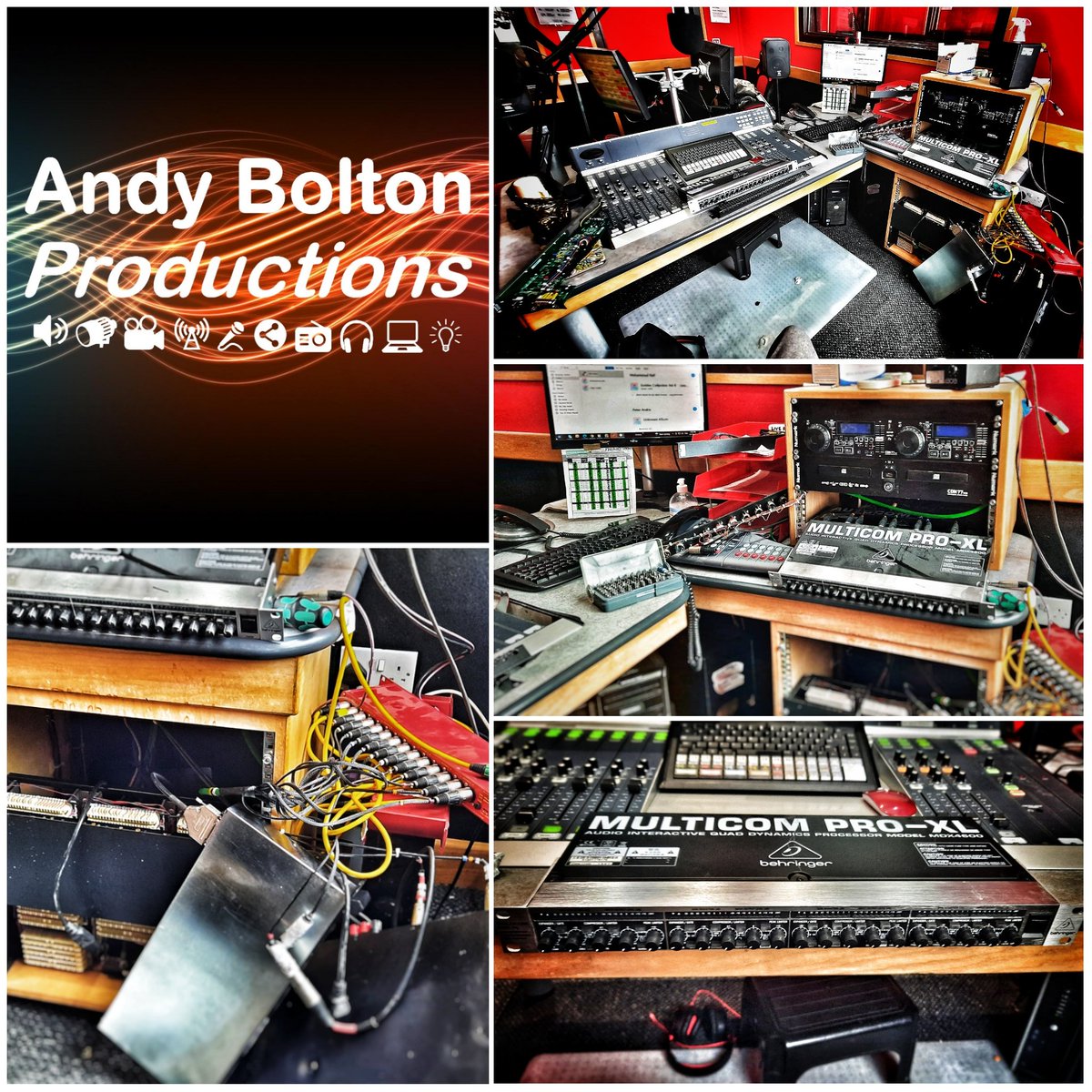 AndyBoltonProd's tweet image. When the client sticks their head 😁 around the studio door 🚪 and asks if you&apos;ve found the problem yet 🤔 We did by the way 🤓👌 #StudioEngineering #BroadcastEngineer #RadioStudio #CanWeFixIt #YesWeCan 🤣