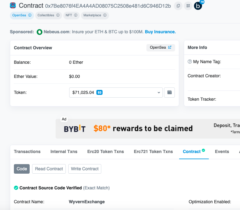 RichdwarfBTG's tweet photo. @WyvernProtocol  why is this in my transaction history? Is from your ethercan and i did not do any transaction last night.This were here when i woke up. 0x7Be8076f4EA4A4AD08075C2508e481d6C946D12b
this is yours adress

Yall are a scam trying to take peoples money from their wallet https://t.co/L8F025lsOp