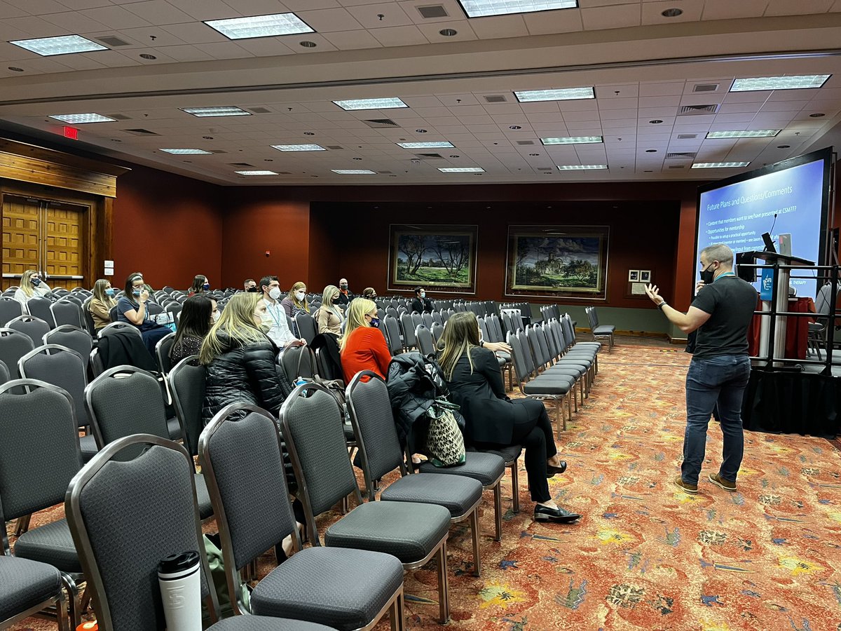 SIG meeting underway! #concussion #physicaltherapy #aptacsm