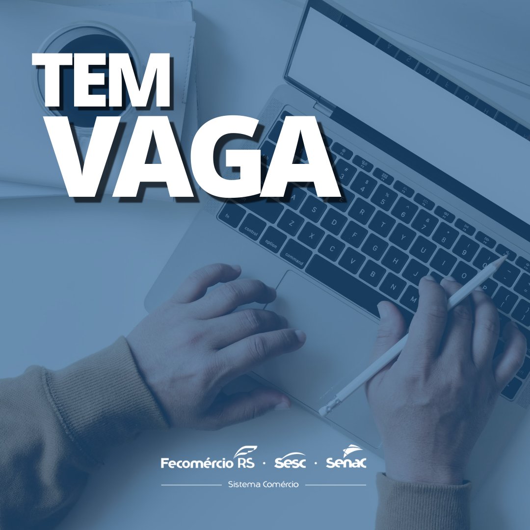 senacrs's tweet photo. Final de semana tá aí e é hora de atualizar o currículo e se candidatar às vagas do Sistema Fecomércio-RS/Sesc/Senac!
Veja todas as oportunidades em https://t.co/ChNuBLP5mM. Cadastre-se e boa sorte!
#VemproSesc #VemproSenac #Vagas #SescRS #TrabalheConosco #FecomércioRS #SenacRS https://t.co/CTXvMtprfq
