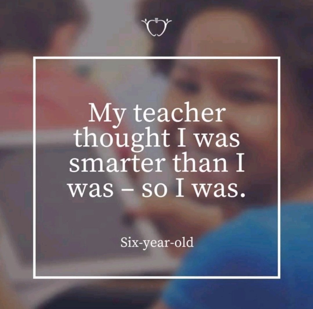 BlogMotivated's tweet image. Many times your students will need to "borrow your belief" until they develop their own. Don't be the educator that imparts the wrong belief system!