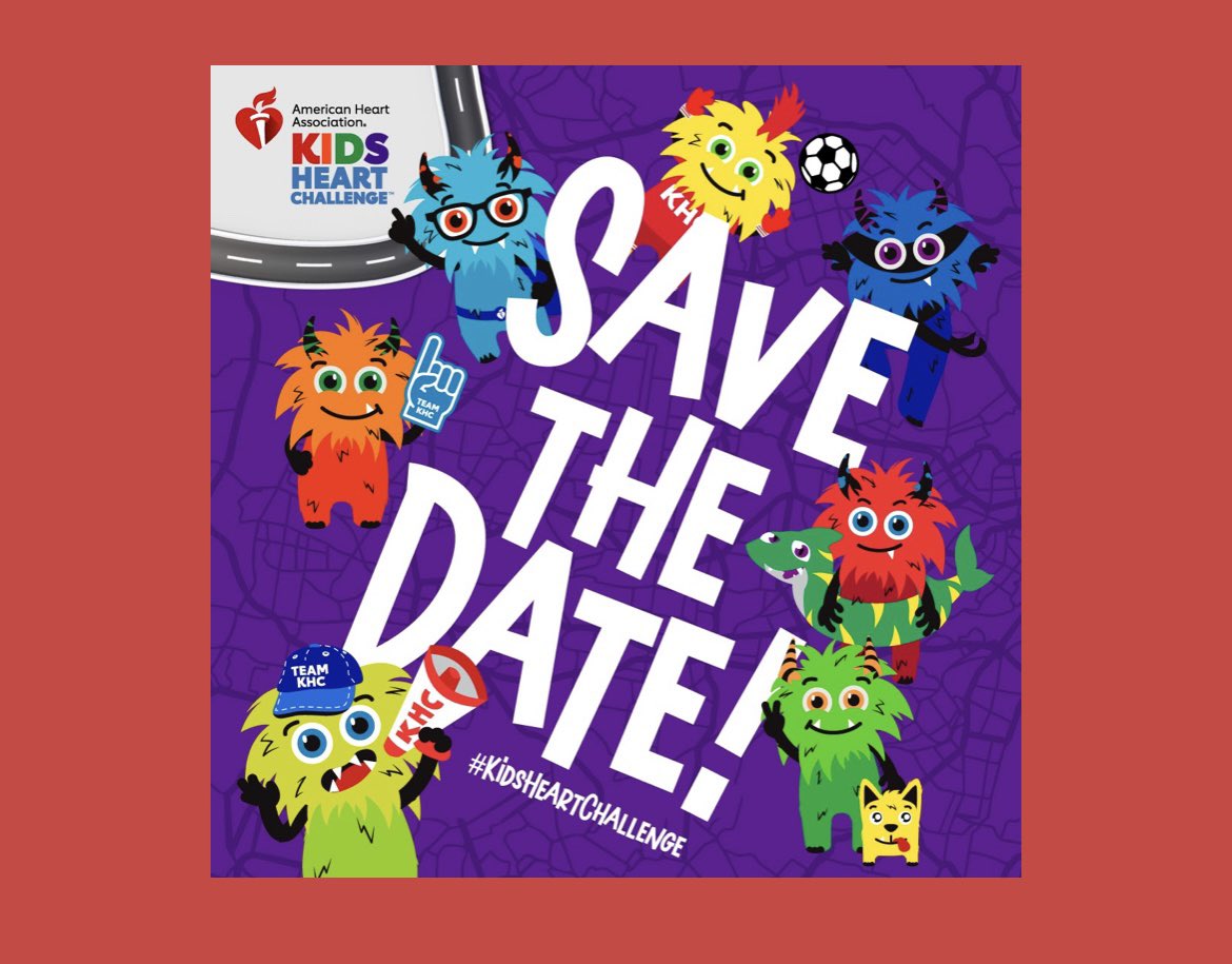 Feb. 7th and 8th is our school’s Kid’s Heart Challenge Kickoff! We will learn ways to be heart healthy and begin raising money for the American Heart Association. You can register today at heart.org/khc , or download and the KIDS HEART CHALLENGE App. <a href="/LakesideCoppell/">LakesideCoppell</a>