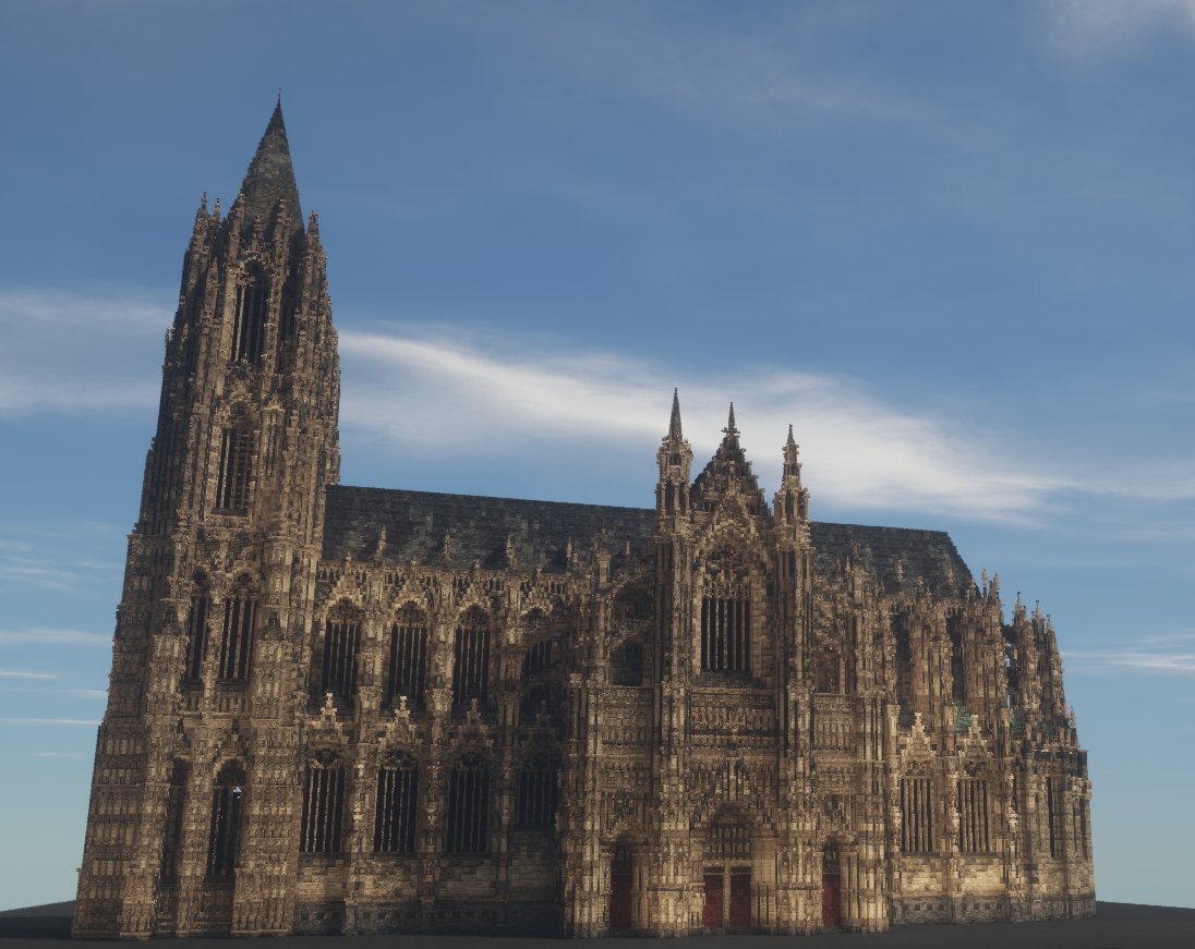 savagebeating1's tweet image. Cathedral built with conquest 1.15.2 Heavily inspired by Cologne. @ConReforged
 #WeAreConquest #ConquestReforged #Minecraft