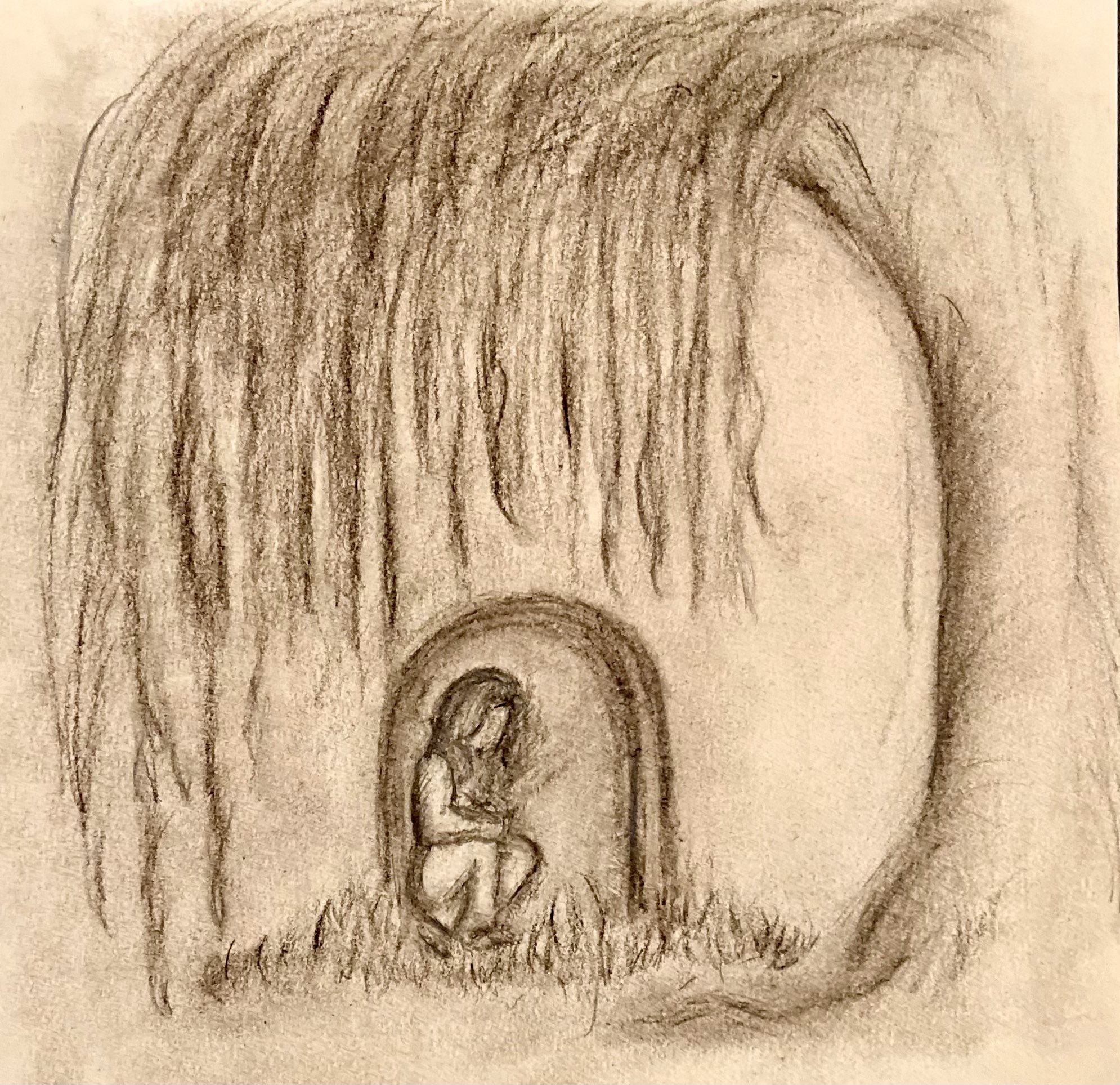 Clarity Renee Art Grief Emotion Expression Arttherapy Bipolarartist Mentalhealth Loss Depression Pain Art Charcoal Workinprogress Sketch Artistsontwitter T Co Xt9v5nggkb Twitter