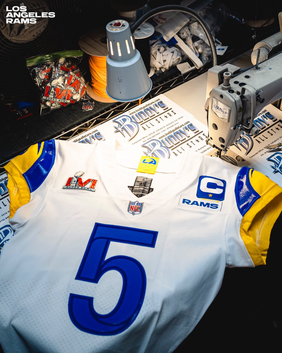 RamsNFL's tweet photo. The attention to detail. 🤌 https://t.co/CrOdbLw9sO