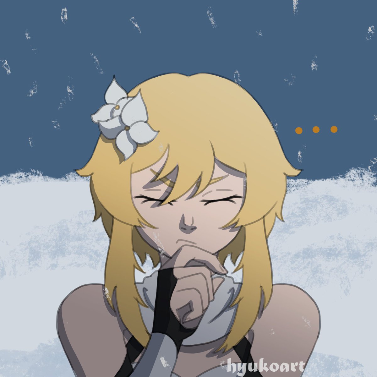 hyukoart's tweet photo. Они такие сладуси в этом ивенте реву😭 #GenshinImpact #kichibaushi #Paimon #lumine #kaeya #art #fanart #artwork #digitalart https://t.co/hhECyzUQCB