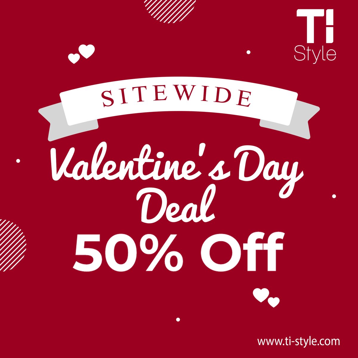 TiStyleHair's tweet image. #ValentineDay Deal- 50% OFF Sitewide 
Shop Now: ti-style.com

#Gifts #giftsforher #beauty #facialbrush #facial #FacialCleansingBrush #ElectricMassager #cordlessflatiron #flatiron #onthego #cordless #HappyValentinesDay #ValentinesDay