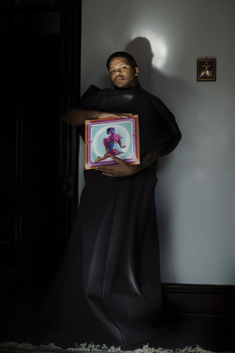 nothereforit's tweet photo. 💗Radical Acceptance is out now streaming everywhere💗
Dressed by: Dylan Mekhi 
Shot by: Shala Miller
Released on: @whitedseprecs 
Album art: Robyn Smith
https://t.co/e21j41NMeE https://t.co/WC5CQoVEYZ
