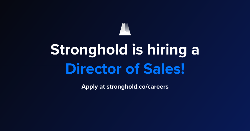 strongholdpay's tweet photo. We are #hiring a Director of #Sales to focus on selling our payment infrastructure solutions.
Please share with your network for anyone excited about #fintech and #payments.