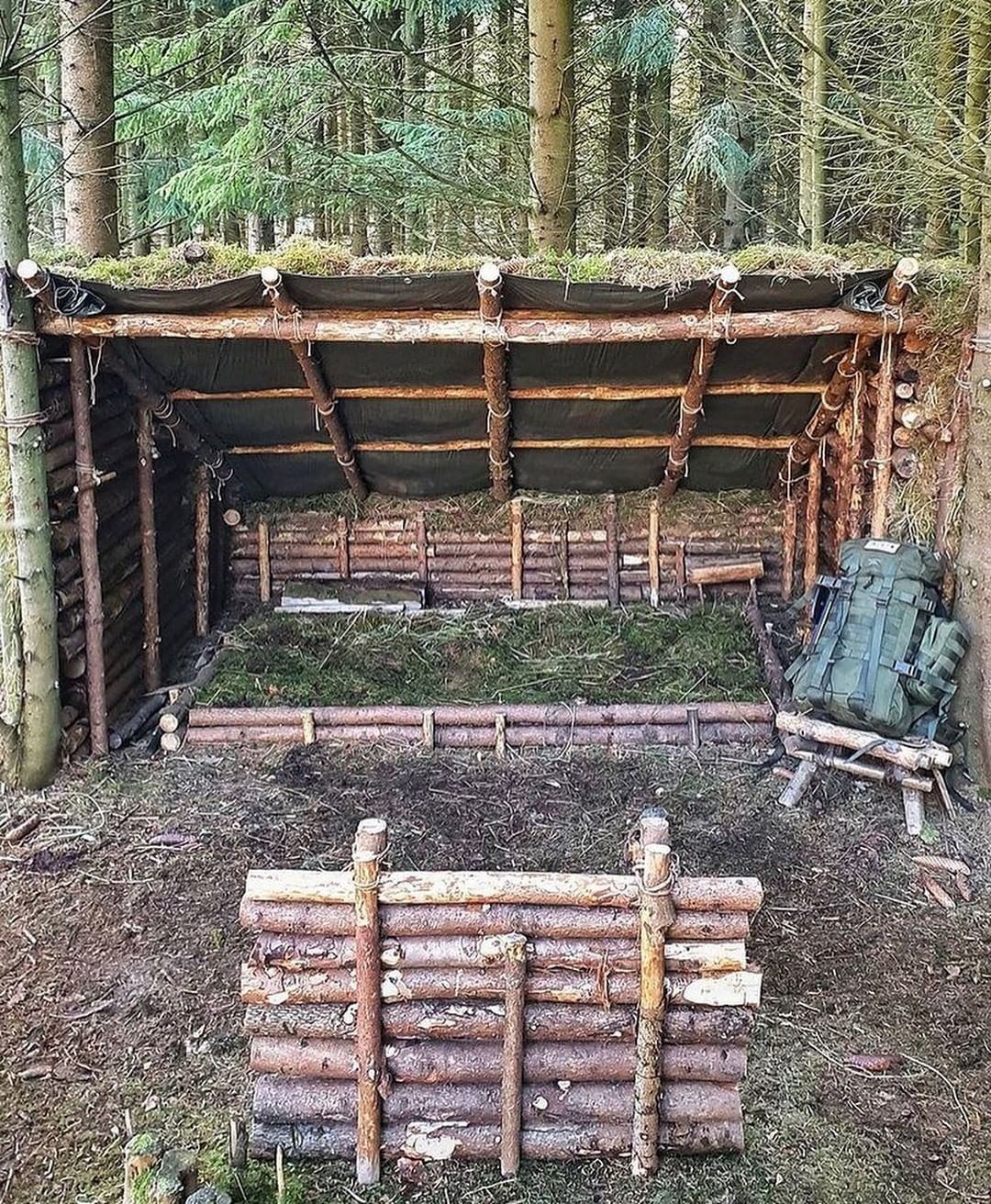 American Survivalist on X: What do you think about this shelter