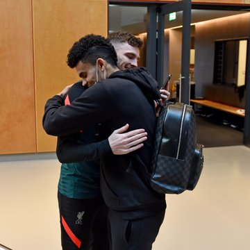 A collection of Luis' meeting the boys 🥰