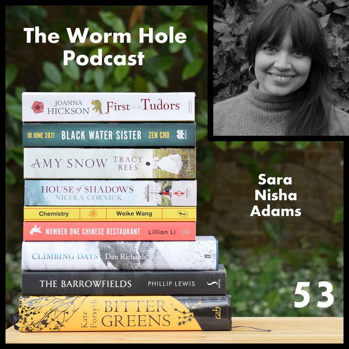 wormholepodcast's tweet photo. In the latest episode, Charlie and Sara Nisha Adams (The Reading List) discuss books! The ways they can bring different people together, the importance of libraries in Sara’s life and their community impact, and her family in the context of her work https://t.co/3HODkzHUty https://t.co/27FuVWWTb4
