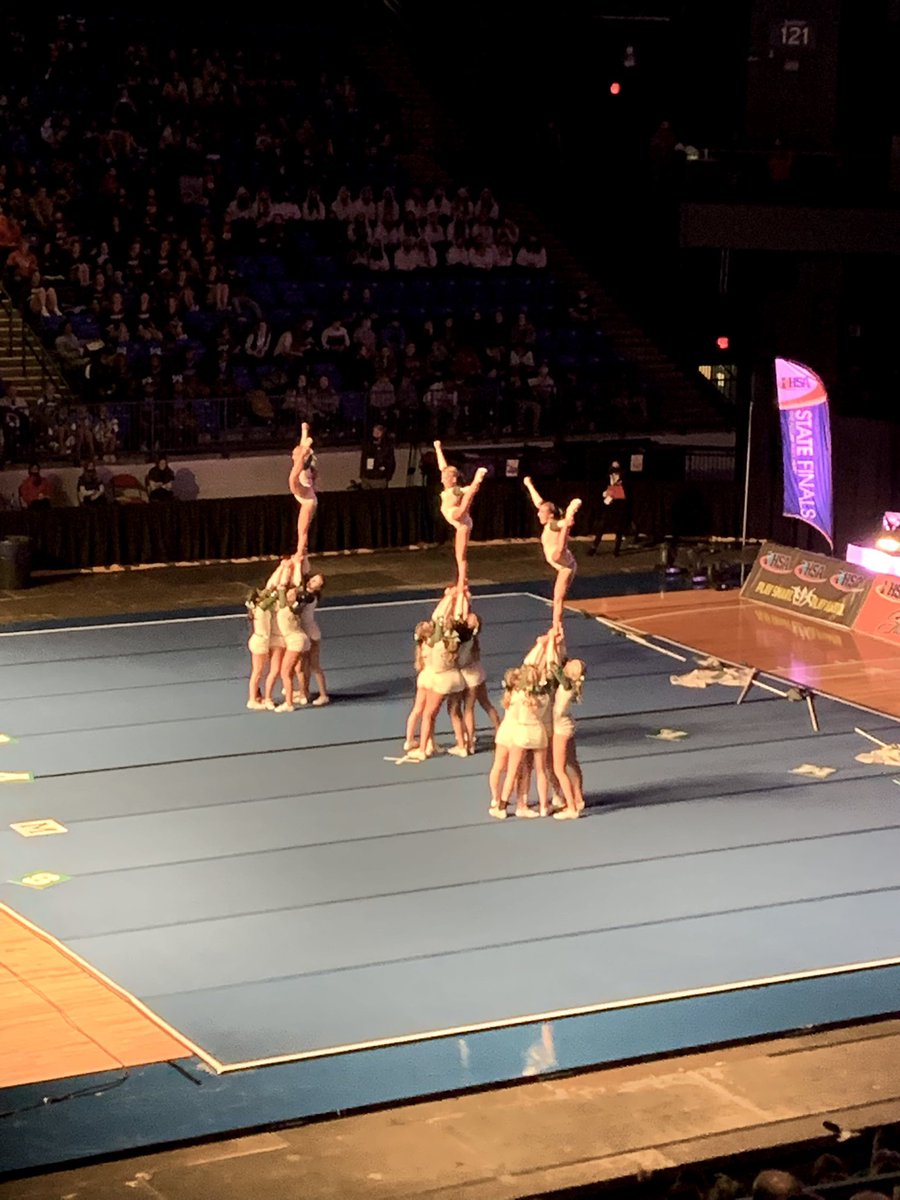We had so much fun cheering on <a href="/GC_Cheer/">GC Cheer</a> today! Congrats on making top 10! #ramily #d127getsREAL <a href="/GoGCHSRams/">GCHS Athletics</a>