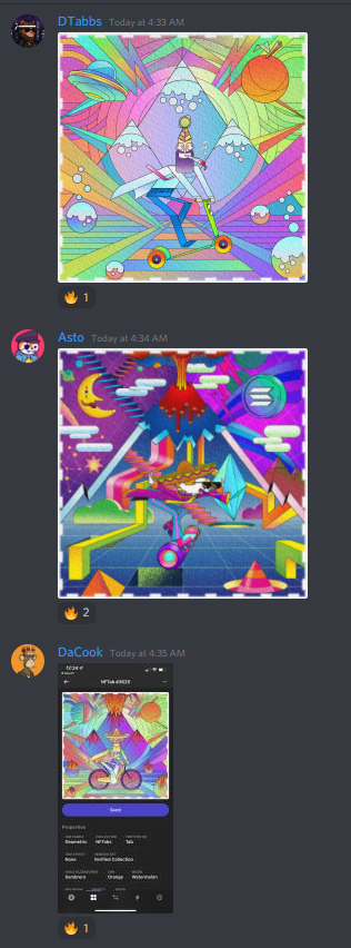 MintinNFT's tweet photo. PS. THIS ISN'T EVEN ALL OF THE @nonfungibletabs SUCCESS STORIES BY MINTIN👀

Get your Mintin here https://t.co/1uYHP5WACC and start winning with the Mintin fam today🔥🔥🔥

#mintincooksagain https://t.co/rzILRNQSxa