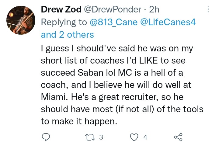 DrewPonder's tweet photo. @MiamiCanes09 @813_Cane @LifeCanes4 @AxDawg27 @hossbo71 I amended my statement. https://t.co/rEw4JkmHnz