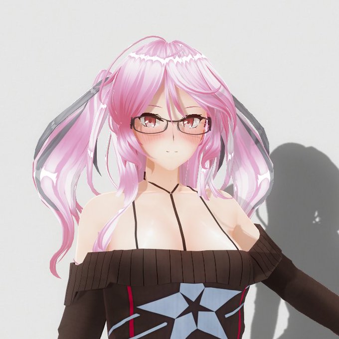 この髪色Verも結構いいんじゃねって 