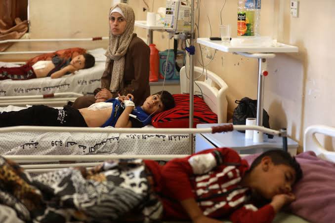 RamAbdu's tweet photo. On #WorldCancerDay, we commemorate the wasted lives of Palestinian cancer patients prevented from receiving healthcare. Israel prevents annually about 50% of Gaza’s patients from traveling for treatment, as Gaza’s healthcare system is falling apart. 𝗔 𝘁𝗵𝗿𝗲𝗮𝗱. https://t.co/S8wC6n8eXL