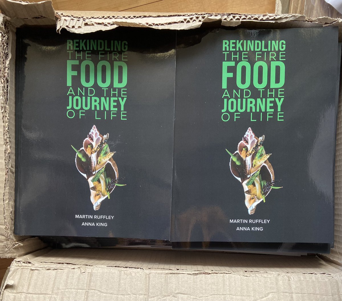 Finally got our complimentary copies from our publisher <a href="/AustinMacauley/">Austin Macauley</a> thank you for everything. Just overwhelmed, humbled and grateful for all the support from family, friends and the food community…Thank you.