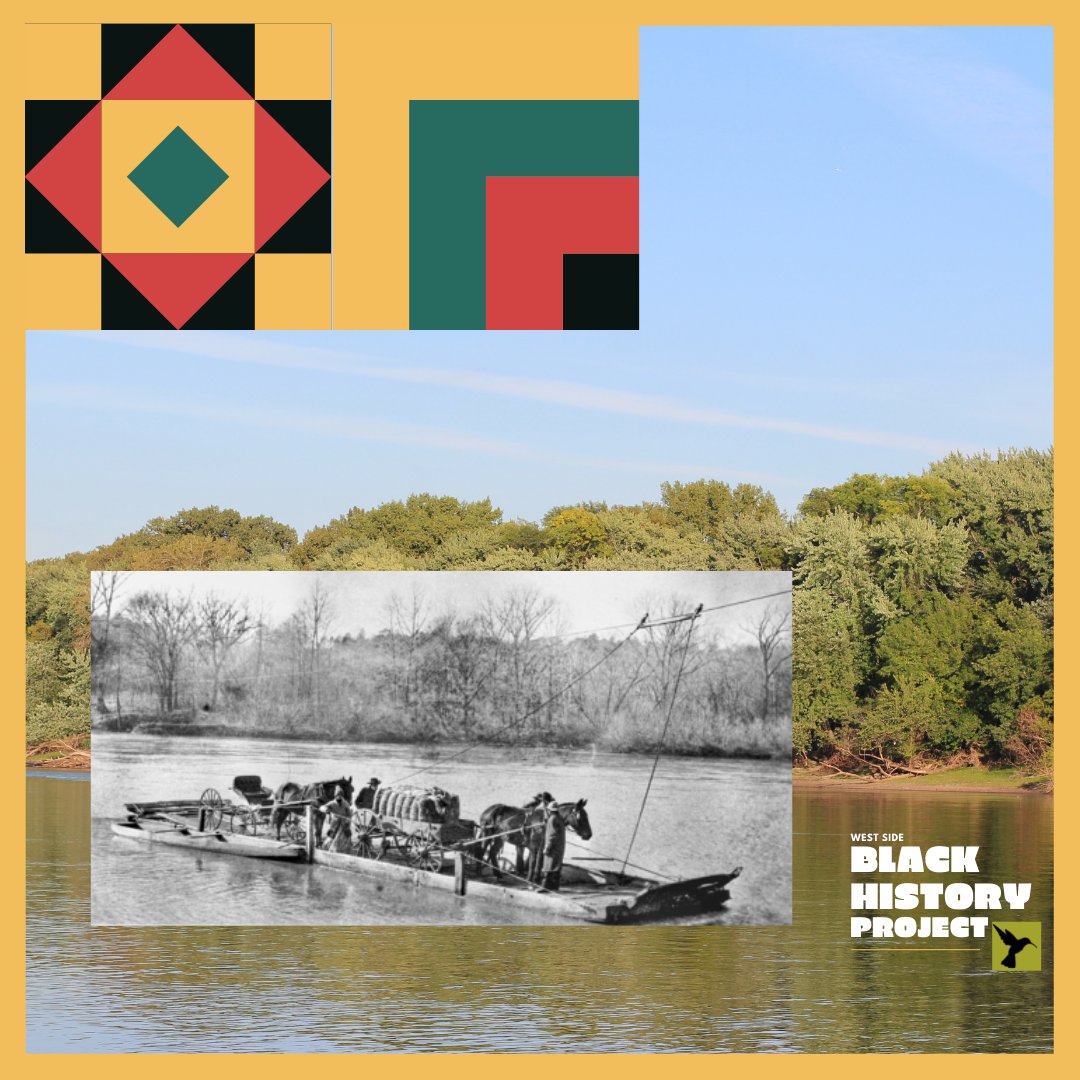 James Thompson (b.1799) was the first Black resident of what would become Saint Paul. He built and operated the first ferry between present-day downtown Saint Paul and the West Side. #WestSide #SaintPaul #Minnesota #BlackHistoryMonth 

Photo: An example of an early river ferry.