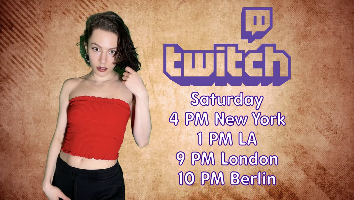 Mereshas's tweet photo. Will be performing 3⃣songs LIVE tomorrow (Saturday) at 4 PM New York time on Twitch

Including 2⃣ no one has heard LIVE

FOLLOW to get a reminder ▶️🎵https://t.co/KttbuPAJ8E https://t.co/ZvkCA3iKNl