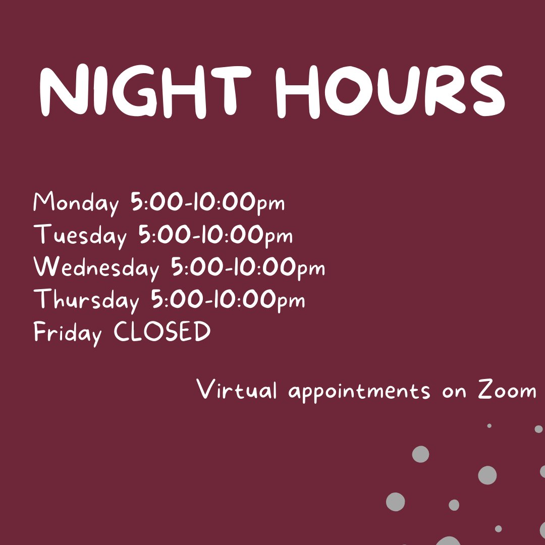 CommSkillCenter's tweet image. We are ready for you this semester! Come see our new location in the in the Ottenheimer Library Learning Commons during the day or book a virtual appointment in the evening. Link in bio!