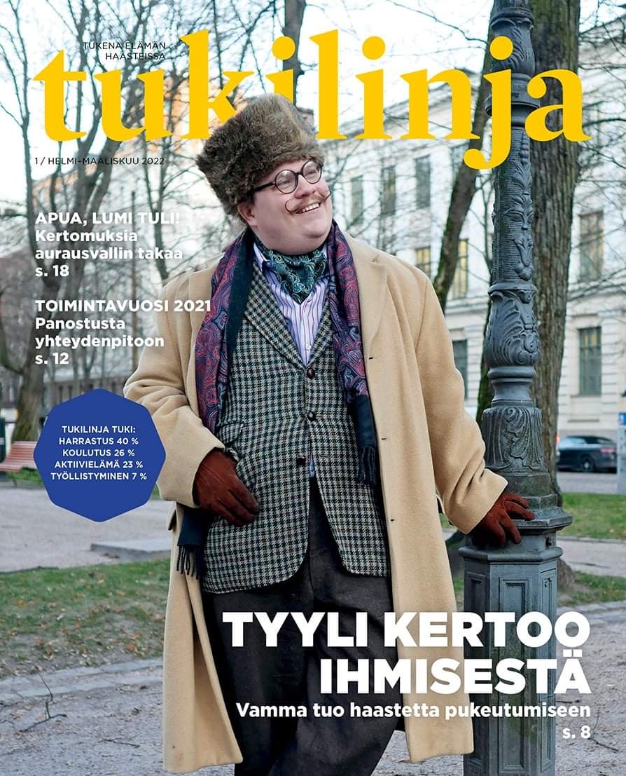 OPattiniemi's tweet photo. Its awesome to be in @Tukilinja article about personal style and obstacles to it if you have disability. Autism doesn't really limit my style but I think it does influences my style. 

Thanks to @riittaskytt for awesome article it was a pleasure to be interviewed by her https://t.co/lmg6kf9Rg3