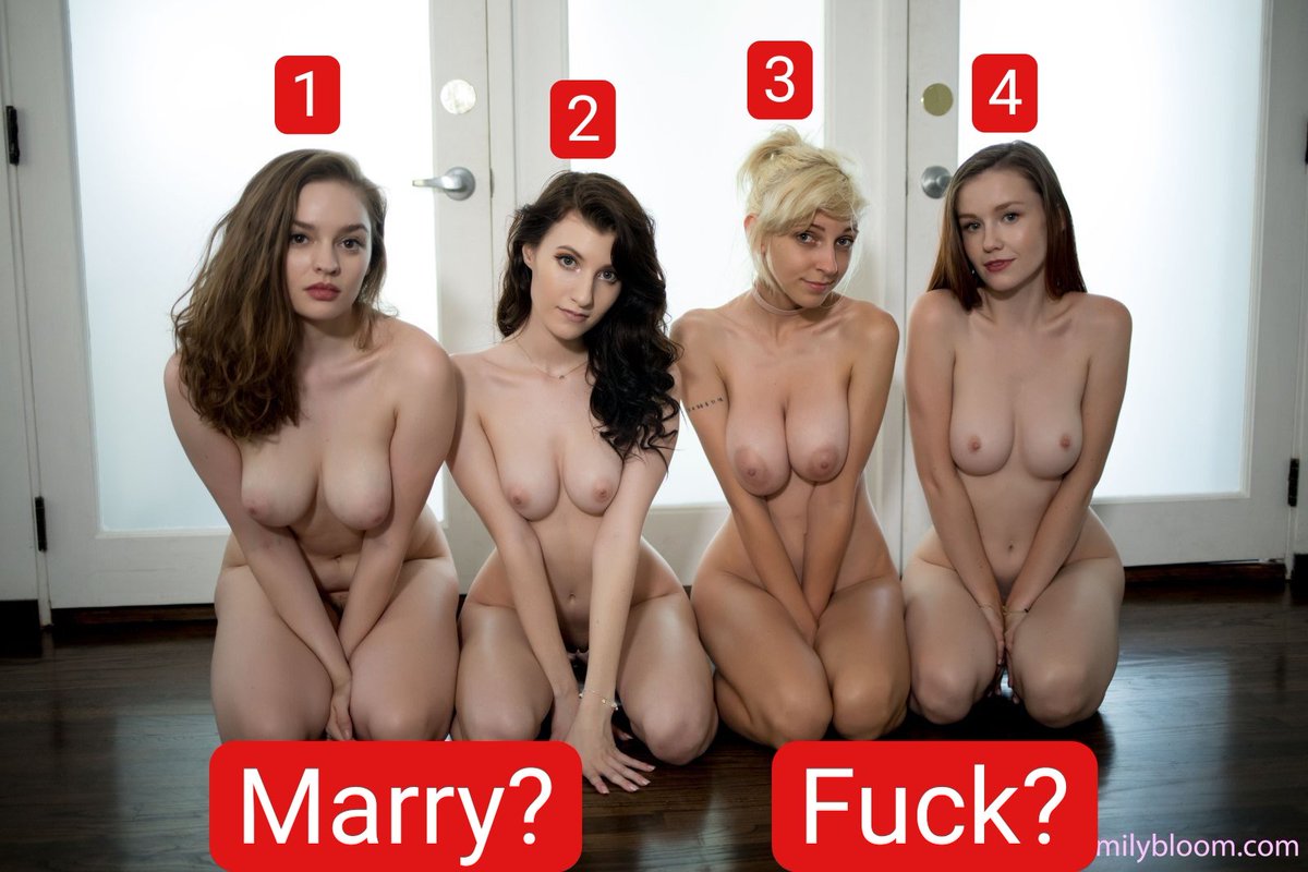 PickoneNSFW's tweet photo. Which do you choose to marry and which for fucking?
#NSFW #pickone #porn #nude #sex #collegegirls #topless #boobs #sexy  #tits #nipples https://t.co/itAhgOayFB