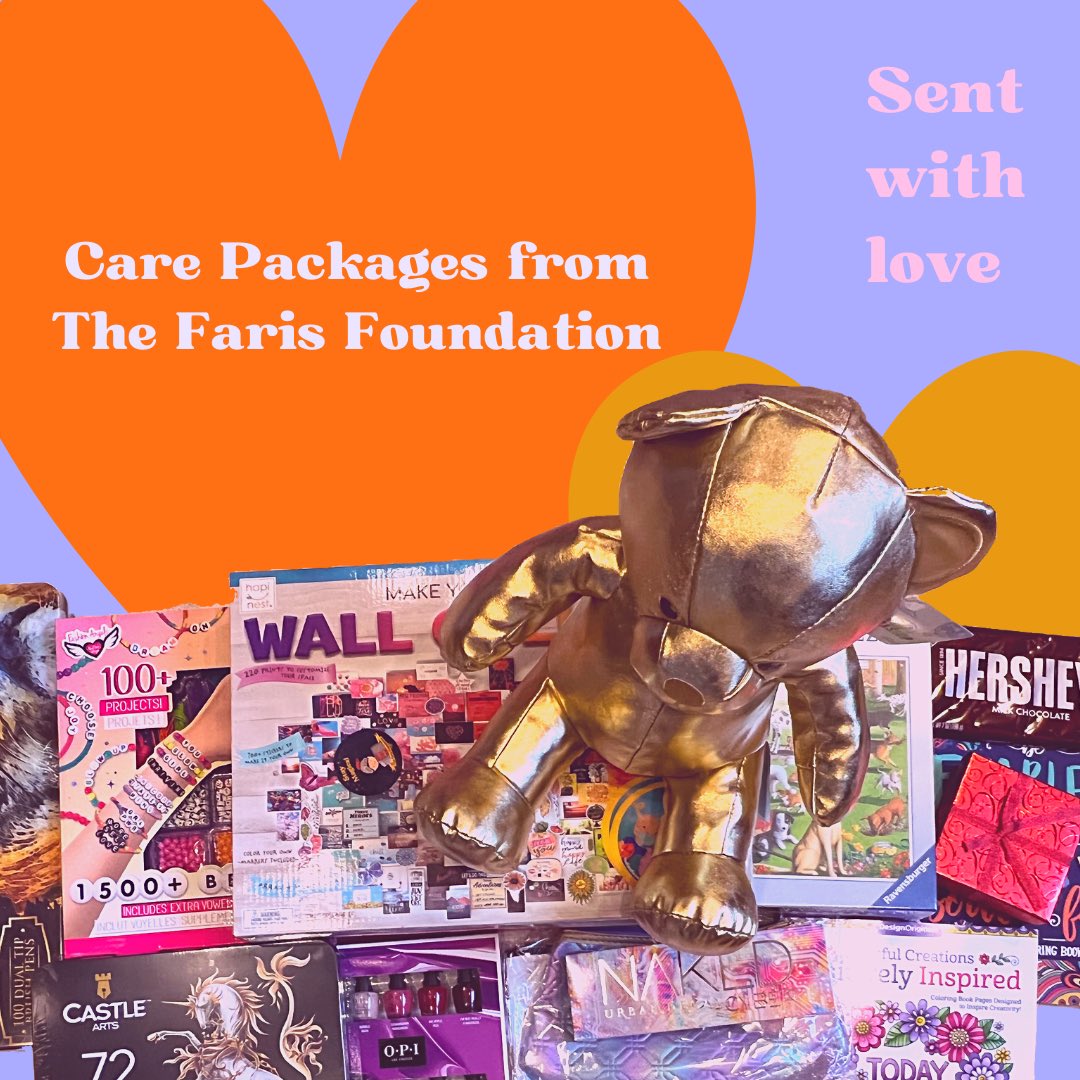Send some Good Juju out into the world! ✨ The Faris Foundation curates beautiful care packages for children with cancer, and we would love to send one out on your behalf - just let us know who to send it to! Visit the link in our bio to learn more 💌

#WorldCancerDay2022
